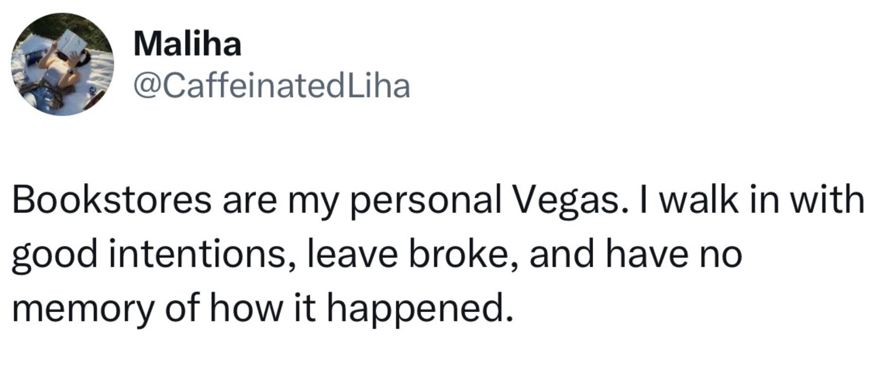 What happens in the bookstore stays in the bookstore